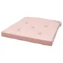 IKEA JUSTINA ЮСТІНА, подушка для стільця, рожевий/білий, 42/35x40x4 см 205.716.40 фото
