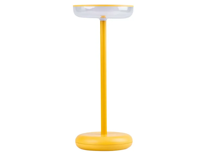 BRW Настільна світлодіодна лампа з диммером жовтого кольору 092949 фото №1