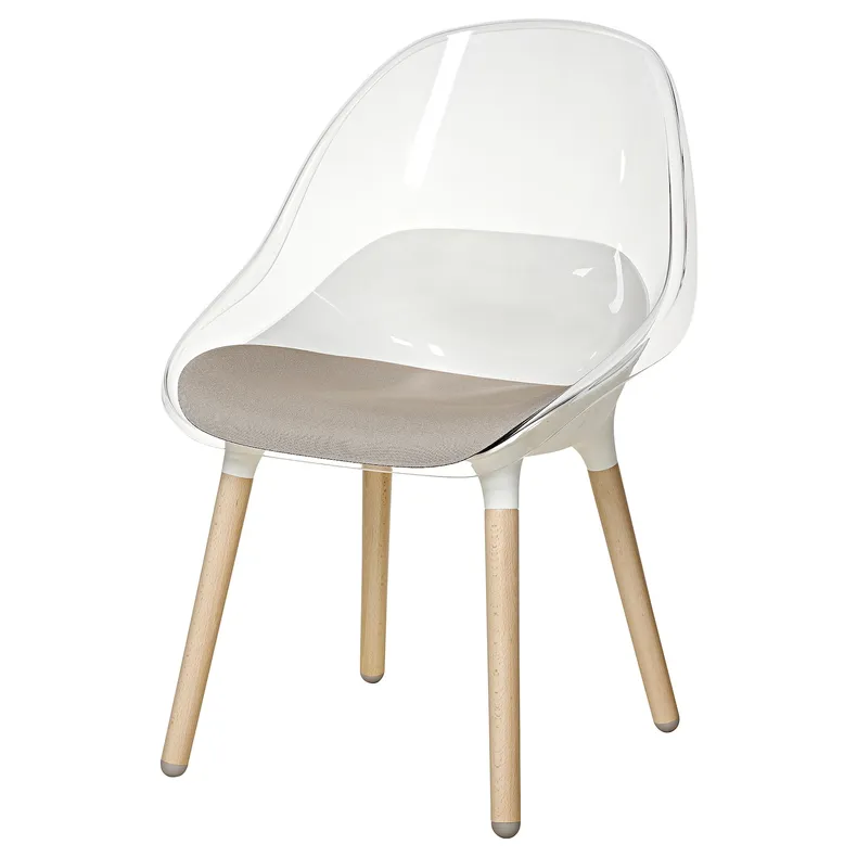 IKEA BALTSAR БАЛЬТСАР, стілець, білий 505.321.43 фото №1