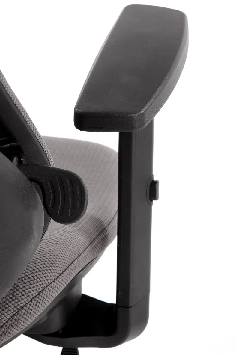 Крісло комп'ютерне офісне обертове HALMAR RUBIO сірий/чорний фото №15