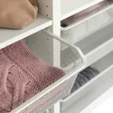 IKEA KOMPLEMENT КОМПЛИМЕНТ, сетчатая корзина, белый, 50x35 см 002.573.02 фото thumb №2