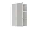 BRW Верхний кухонный шкаф Sole 40 см левый светло-серый глянец, альпийский белый/светло-серый глянец FH_G_40/72_L-BAL/XRAL7047 фото thumb №3
