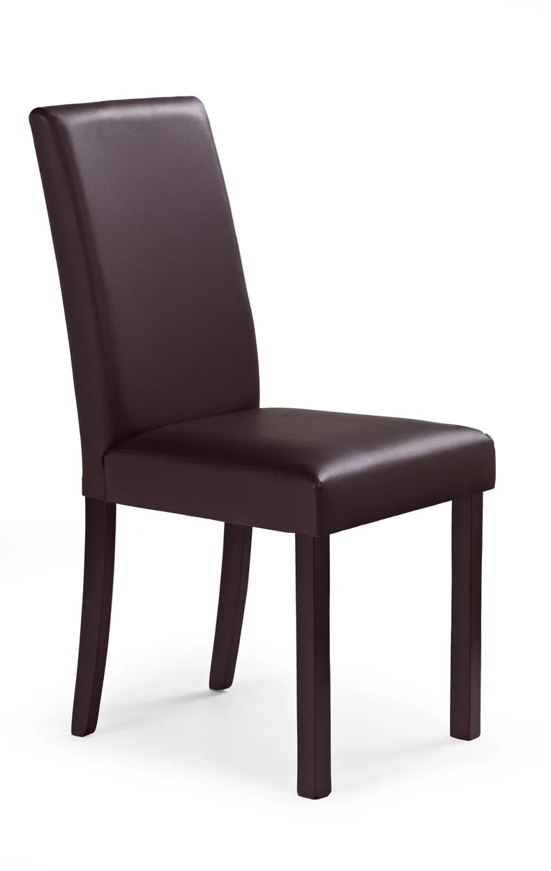 Кухонний стілець HALMAR NIKKO венге/темно-коричневий фото №1
