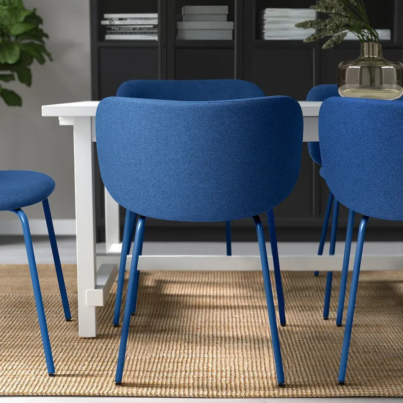 IKEA KRYLBO КРЮЛБО, стул, Тонеруд голубой 905.667.44 фото №5
