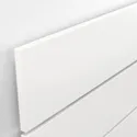 IKEA NORDLI НОРДЛИ, кровать с отд д / хранения и матрасом, с подголовником белый / Екрехамн средней жесткости, 160x200 см 295.396.41 фото thumb №9