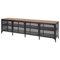 IKEA FJÄLLBO, Тумба под телевизор, черный, 198x45x54 см 405.790.32 фото thumb №1