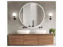 BRW Светодиодное настенное зеркало для ванной комнаты Luna 60 см 094551 фото thumb №2