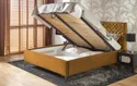 Узголів'я ліжка HALMAR MODULO W1 160 см сірого кольору. Моноліт 85 фото thumb №10