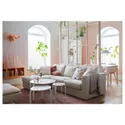 IKEA VIMLE ВІМЛЕ, 3-місний диван, з шезлонгом / Gunnared бежевий 993.991.09 фото thumb №5