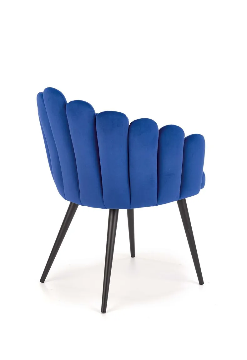 Кухонний стілець HALMAR K410 темно-синій фото №4