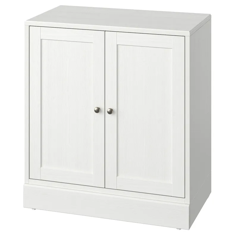 IKEA HAVSTA ХАВСТА, шафа з цоколем, білий, 81x47x89 см 005.292.42 фото №1