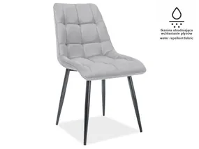 Кухонный стул SIGNAL CHIC MATT VELVET 85, серый фото
