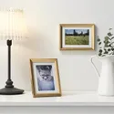 IKEA SILVERHÖJDEN СИЛВЕРХОЙДЕН, рама, золотой цвет, 13x18 см 403.704.00 фото thumb №2