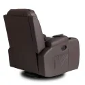 Масажне крісло MEBEL ELITE BOX, екошкіра: темно-коричневий фото thumb №18