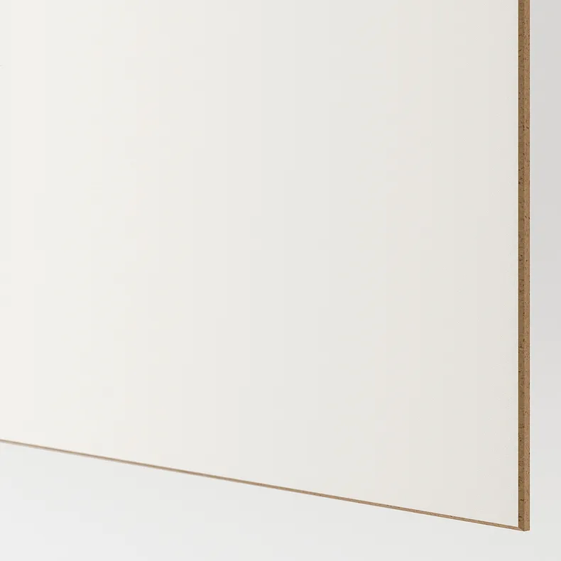 IKEA MEHAMN МЕХАМН, 4 панелі для рами розсувних дверцят, дуб морений білий/білий, 75x201 см 904.211.95 фото №4