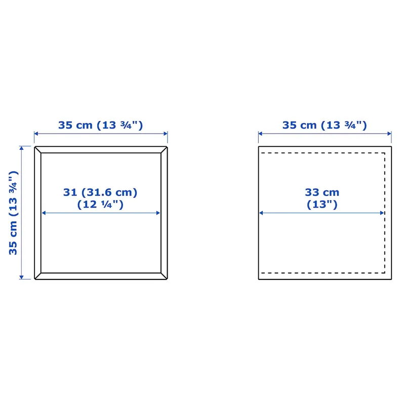 IKEA EKET ЕКЕТ, настінна комбінація шаф, волоський горіх, 140x35x53 см 095.702.94 фото №7