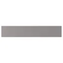 IKEA ENHET ЕНХЕТ, фронтальна панель шухляди, сірий, 80x15 см 704.576.75 фото thumb №1