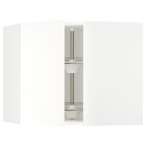 IKEA METOD МЕТОД, углов навесн шкаф с вращающ секцией, белый / Вальстена белый, 68x60 см 795.073.98 фото