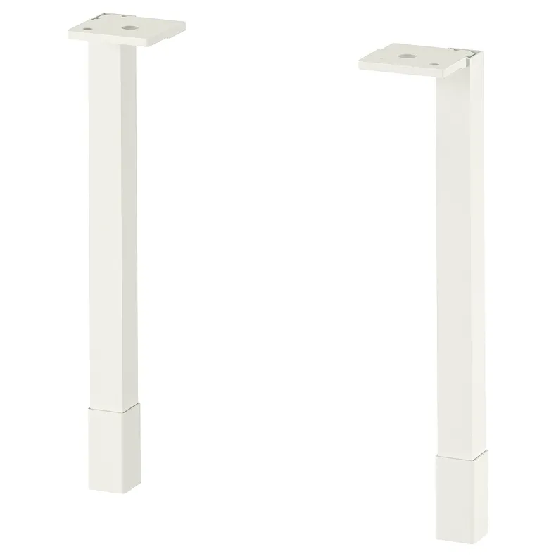 IKEA ENHET ЕНХЕТ, ніжки для шафи, білий, 23.5 см 704.490.20 фото №1