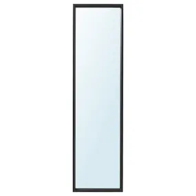 IKEA NISSEDAL НИССЕДАЛЬ, зеркало, черный, 40x150 см 303.203.21 фото