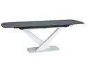 Керамический Столик SIGNAL CASSINO II, чёрный / белый, 90x160 фото thumb №1