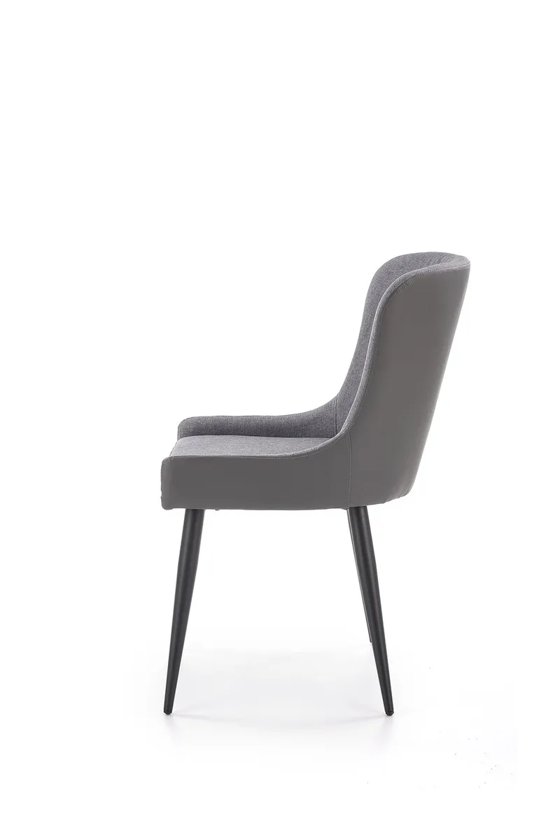 Кухонний стілець HALMAR K333 світло-сірий/темно-сірий фото №5