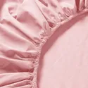 IKEA ULLVIDE УЛЛЬВІДЕ, простирадло на резин д / тонк матраца, блідо-рожевий, 140x200 см 905.653.15 фото thumb №5