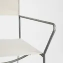 IKEA HÖGALT ХЕГАЛТ, стілець, сріблястий / дльвсборгський бежевий 505.514.24 фото thumb №5
