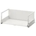 IKEA EXCEPTIONELL ЭКСЕПТИОНЕЛЛЬ, высокий ящик с нажимным механизмом, белый, 60x37 см 104.478.06 фото thumb №1