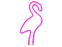 BRW Дитячий неоновий настінний світильник Flamingo LED рожевий 093790 фото thumb №1
