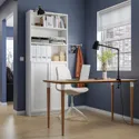 IKEA ANFALLARE АНФАЛЛАРЕ / HILVER ХИЛВЕР, письменный стол, бамбук, 140x65 см 294.177.10 фото thumb №5