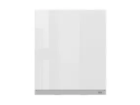 Кухонна шафа BRW Top Line 60 см з витяжкою права глянцевий білий, альпійський білий/глянцевий білий TV_GOO_60/68_P_FL_BRW-BAL/BIP/IX фото