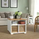 IKEA SKRUVBY СКРУВБИ, журнальный стол, белый, 60x60 см 405.319.88 фото thumb №2
