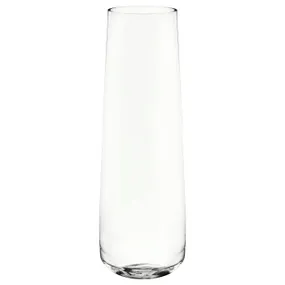 IKEA BERÄKNA БЕРЭКНА, ваза, прозрачное стекло, 65 см 203.290.39 фото