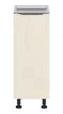 BRW Шафа для кухні Sole L6 30 см з вантажним кошиком магнолія перлина, альпійський білий/магнолія перламутровий FM_DC_30/82_C-BAL/MAPE фото