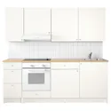 IKEA KNOXHULT КНОКСХУЛЬТ, кухня, белый, 220x61x220 см 491.804.67 фото thumb №2