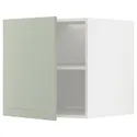IKEA METOD МЕТОД, верхня шафа для холодильн / мороз кам, білий / Стенсунд світло-зелений, 60x60 см 794.871.40 фото thumb №1