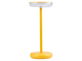 BRW Настільна світлодіодна лампа з диммером жовтого кольору 092949 фото