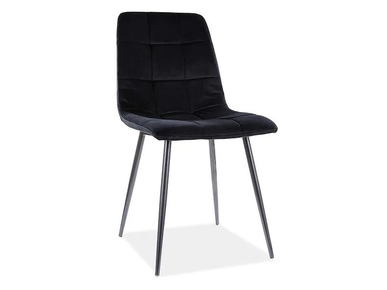Кухонний стілець SIGNAL MILA Velvet, Bluvel 03 - світло-сірий фото №13