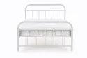 Ліжко односпальне HALMAR LINDA 120x200 см біле фото thumb №5