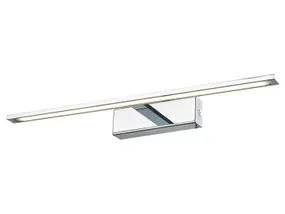 BRW Настінний світильник для ванної кімнати Isla LED 62см металевий сріблястий 080821 фото