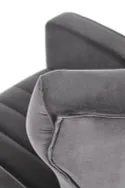 Кресло мягкое HALMAR Vario серый фото thumb №4