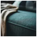 IKEA KIVIK КІВІК, 3-місний диван із кушеткою, КЕЛІНГЕ сіро-бірюзовий 394.430.54 фото thumb №5