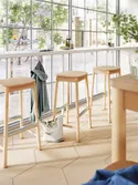 IKEA RÖNNINGE РЕННІНГЕ, барний стілець, береза, 75 см 905.112.33 фото thumb №6
