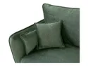 BRW Тримісний диван-ліжко Sarius з велюровим ящиком зелений SO3-SARIUS-LX-3DL-GA_BBF2D2 фото thumb №7