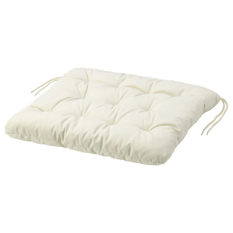 IKEA KUDDARNA КУДДАРНА, подушка на стілець, для вулиці, бежевий, 50x50 см 904.179.09 фото №1