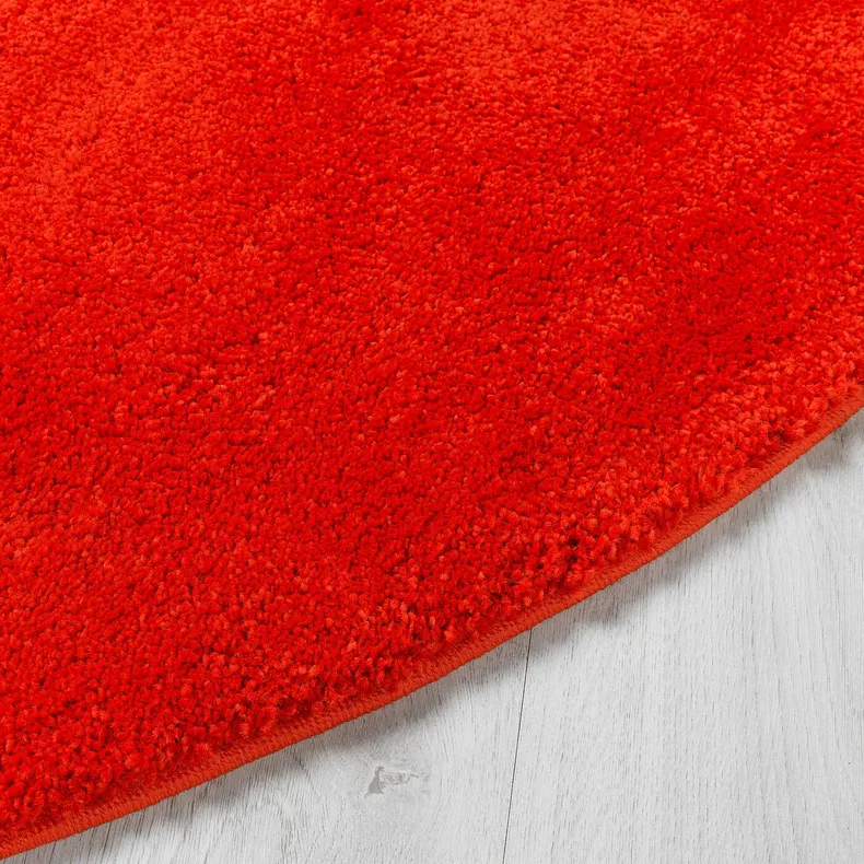 IKEA STOENSE СТОЕНСЕ, килим, короткий ворс, червоний, 195 см 505.623.66 фото №3