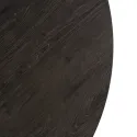 Стол круглый раскладной MEBEL ELITE CHARLES 120-160х120 см, Черный фото thumb №13