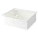 IKEA IVAR ИВАР, ящик, белый, 39x30x14 см 803.853.48 фото thumb №1
