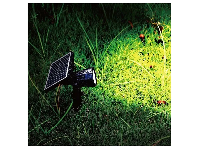 BRW VT-952 Світлодіодний садовий світильник з наземним приводом у пластиковому корпусі чорного кольору 093639 фото №2